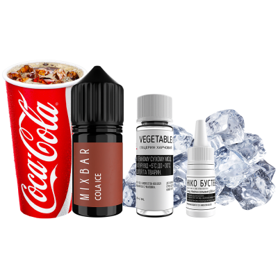 Набір для самозамішування Mix Bar Cola Ice (Кола Льод, 50 мг, 30 мл)