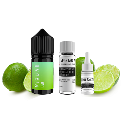 Набор для самозамеса Mix Bar Lime (Лайм, 50 мг, 30 мл)