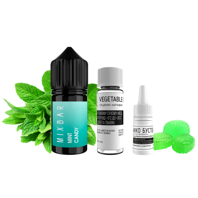 Набор для самозамеса Mix Bar Mint Candy (Мятная Конфета, 50 мг, 30 мл)