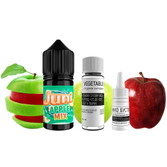 Набір для самозамішування Juni Apple Mix (Яблучний Мікс, 50 ​​мг, 30 мл)