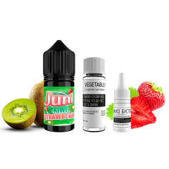 Набір для самозамішування Juni Kiwi Stawberry (Ківі Полуниця, 50 мг, 30 мл)