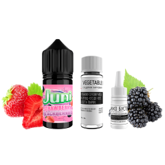 Набір для самозамішування Juni Strawberry Blackberries (Полуниця Ожина, 50 мг, 30 мл)