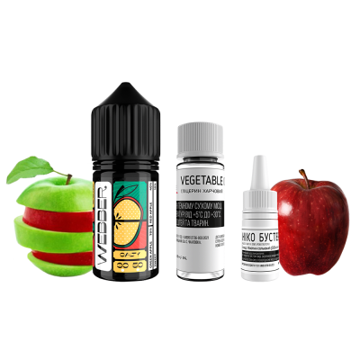 Набір для самозамішування Webber Double Apple (Подвійне Яблуко, 50 мг, 30 мл)