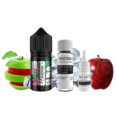 Набір для самозамішування Webber Silver Ice Double Apple (Подвійне Яблуко Лід, 50 мг, 30 мл)