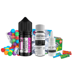 Набір для самозамішування Webber Silver Ice Mint Bubble Gum (М'ятна Жуйка Лід, 50 мг, 30 мл)