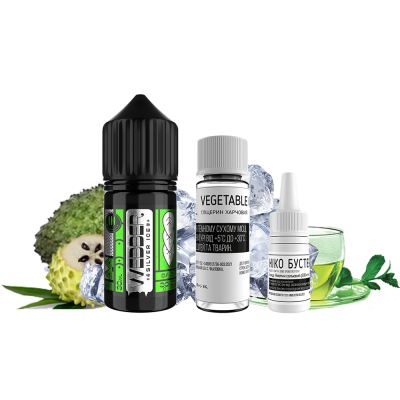 Набір для самозамішування Webber Silver Ice SourSop Tea (Чай Саусеп Лід, 50 мг, 30 мл)