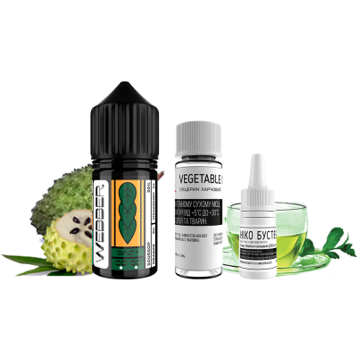 Набір для самозамішування Webber SourSop Tea (Чай Саусеп, 50 мг, 30 мл)