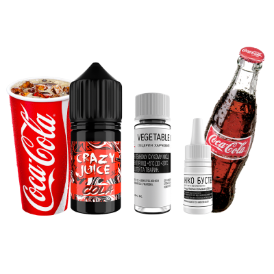 Набір для самозамішування Crazy Juice Cola (Кола, 50 мг, 30 мл)