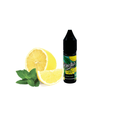 Рідина Nectar Lemon mint (Лимон М'ята, 50 мг, 15 мл)