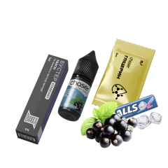 Набор для самозамеса Chaser Blackcurrant Menthol Ultra (Смородина Ментол, 50 мг, 10 мл) Набор для самозамеса Chaser Blackcurrant Menthol Ultra (Смородина Ментол, 50 мг, 10 мл)