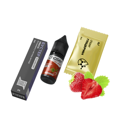 Набор для самозамеса Chaser Strawberry Ultra (Клубника, 50 мг, 10 мл)