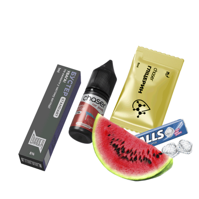 Набор для самозамеса Chaser Watermelon Menthol Ultra (Арбуз Ментол, 50 мг, 10 мл)