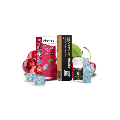 Набор для самозамеса Chaser Cherry Ice Ultra (Вишня, 50 мг, 10 мл)