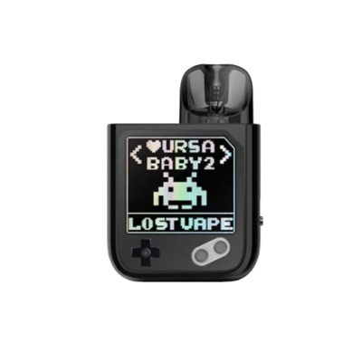 Lost Vape Ursa Baby 2 900 Joy Black x Pixel Role (Чёрный, с картриджем) Многоразовый POD