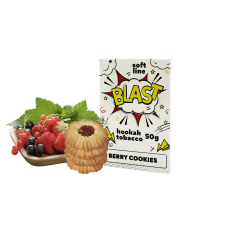 Тютюн Blast Smoke Light Line Berry cookies (Ягідне печиво, 50 г)