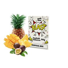 Тютюн Blast Smoke Light Line Tropical mix (Тропічний мікс, 50 ​​г)