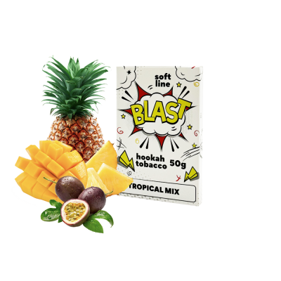 Табак Blast Smoke Light Line Tropical mix (Тропический микс, 50 г)