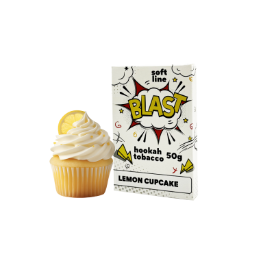 Тютюн Blast Smoke Light Line Lemon cupcake (Лімонний капкейк, 50 г)