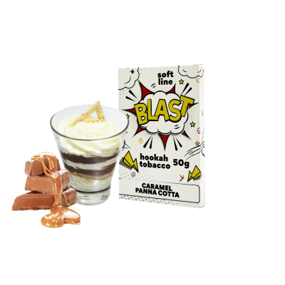 Табак Blast Smoke Light Line Caramel Panna Cotta (Карамельная Панна Котта, 50 г)
