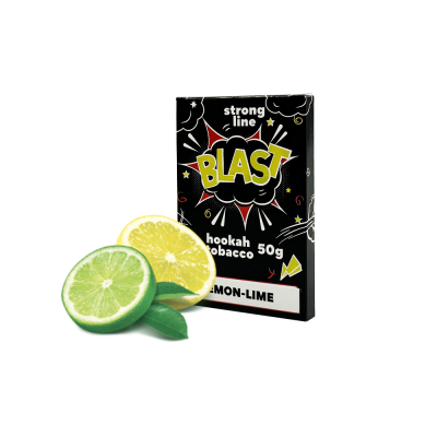 Тютюн Blast Smoke Strong Line Lemon-Lime (Лимон лайм, 50 г)