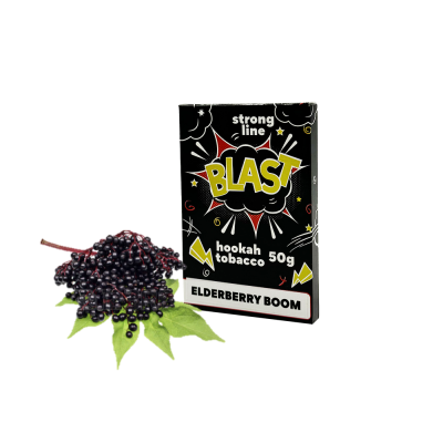 Табак Blast Smoke Strong Line Elderberry boom (Бузина, 50 г)