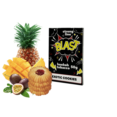 Тютюн Blast Smoke Strong Line Exotic cookies (Екзотичне печиво, 50 г)