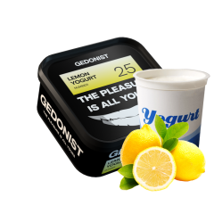 Тютюн Gedonist №25 Lemon Yogurt (Лімонний йогурт, 200 г) Тютюн Gedonist №25 Lemon Yogurt (Лімонний йогурт, 200 г)