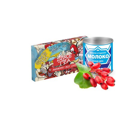 Кальянна чайна суміш Space Tea Barberry Milk Cake (Барбарис Згущене молоко, 40 г)