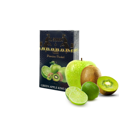 Табак Al Shaha Green Apple-Kiwi-Lime (Яблоко Киви Лайм, 50 г)