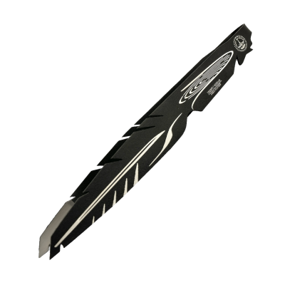 Щипці для кальяну Trumpet Angel Feather (Чорний) 23498 Щипці для кальяну Trumpet Angel Feather (Чорний)