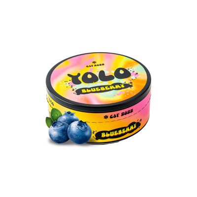 Тютюн Yolo Blueberry (Чорниця, 100 г)