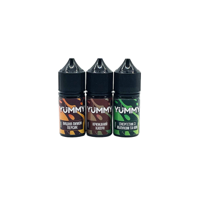 Набір ТОП 3 смаків рідини Yummy по 30 мл