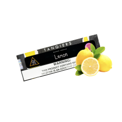 Табак Tangiers Noir №91 Lemon (Лимон, 100 г) Чёрная упаковка