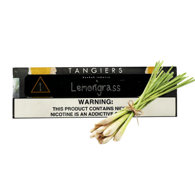 Табак Tangiers Noir №1 Lemongrass (Лемонграсс, 250 г) Чёрная упаковка
