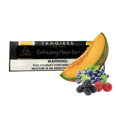 Табак Tangiers Noir №120 Refreshing Melon Berry (Рефрешинг Мелон Берри, 250 г) Чёрная упаковка