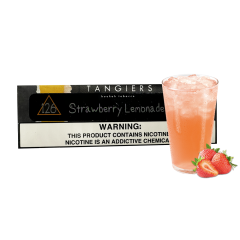 Табак Tangiers Noir №126 Strawberry Lemonade (Клубничный Лимонад, 250 г) Чёрная упаковка