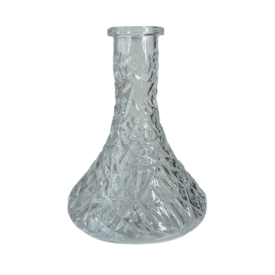 Колба для кальяна Candy Loop Crystal Clear (Прозрачный, серебристые разводы) 23603 Колба для кальяна Candy Loop Crystal Clear (Прозрачный, серебристые разводы)