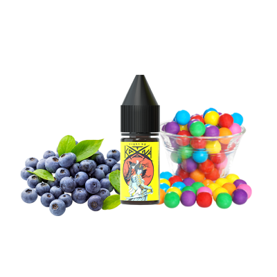 Рідина Eight by Katana Blueberry Bubble Gum (Чорнична Жуйка, 50 мг, 10 мл)