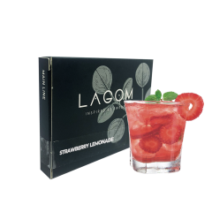 Тютюн Lagom Main Strawberry lemonade (Полуничний лимонад, 40 г)