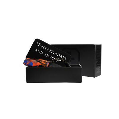 Персональный мундштук Lavart Minor N Oranight (Оранжево-синий) Minor-ORA Персональный мундштук Lavart Minor N Oranight (Оранжево-синий)