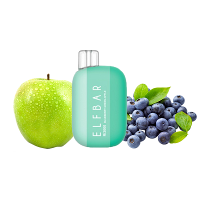 Elf Bar Ri3000 Blueberry Green Apple (Черника Зеленое Яблоко) Одноразовый POD