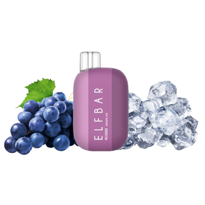 Elf Bar Ri3000 Grape Ice (Виноград Лід) Одноразовий POD