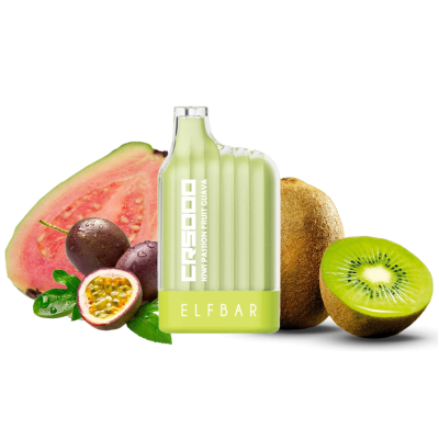Elf Bar CR5000 Kiwi Passion Fruit Guava (Ківі Маракуя Гуава) Одноразовий POD