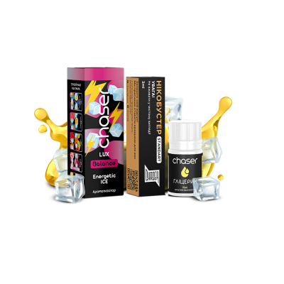 Набор для самозамеса Chaser Lux Energetic Ice Ultra (Энергетик, 50 мг, 30 мл)
