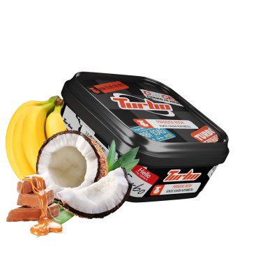 Тютюн Turbo Paradise Rush (Кокос-Банан-Карамель, 250 г)