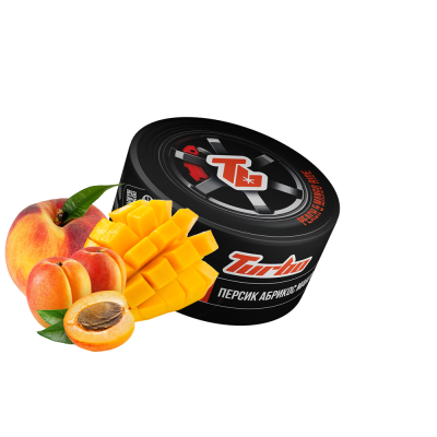 Тютюн Turbo Peach&Mango Ride (Персик-Абрикос-Манго, 100 г)