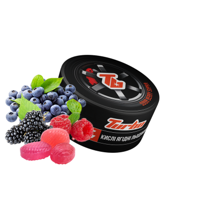 Табак Turbo Sour Berry Supra (Кислые Ягодные Леденцы, 100 г)