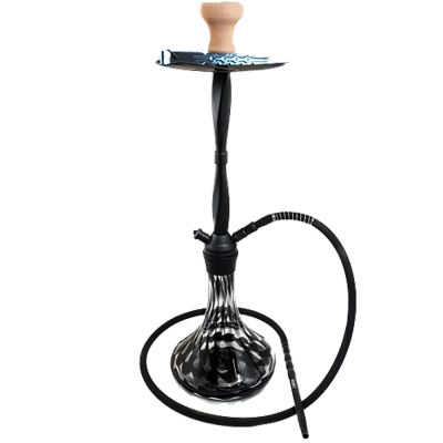 Кальян Garden Premium Black (чёрный, полный комплект)