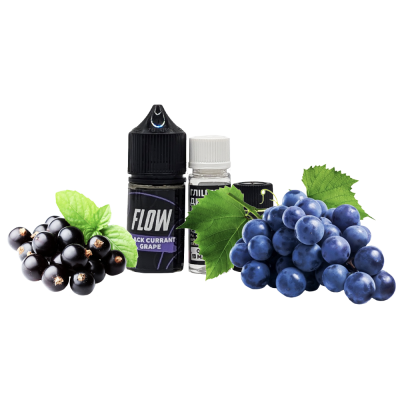 Набір для самозамішування Flow Black Currant Grape (Чорна Смородина Виноград, 50 мг, 30 мл)
