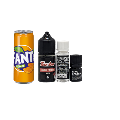 Набір для самозамішування Turbo Orange Firebird (Фанта, 50 мг, 30 мл)